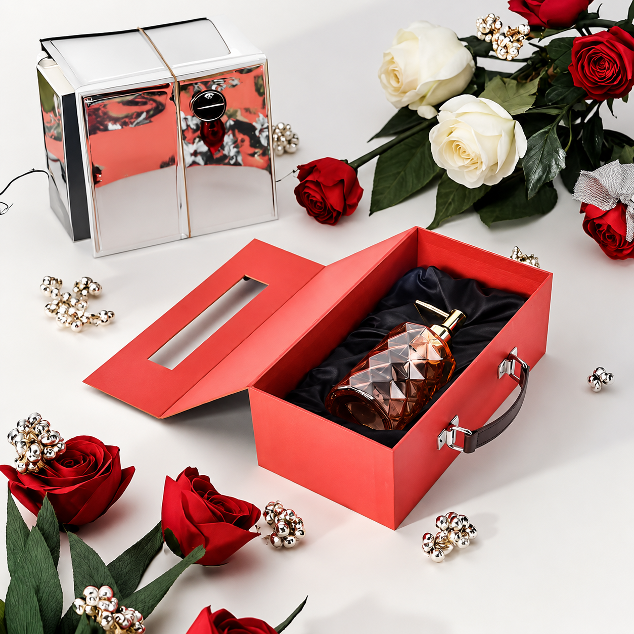 Custom rigid gift box with drawer for branded corporate gifts
